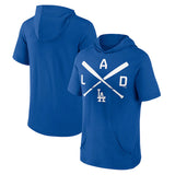 MLB T-Shirts MLB Baseball Hooded Short Sleeve T-Shirt Men's Sports