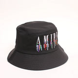 Amiri Hat fashionable bucket hat fishing hat, casual versatile