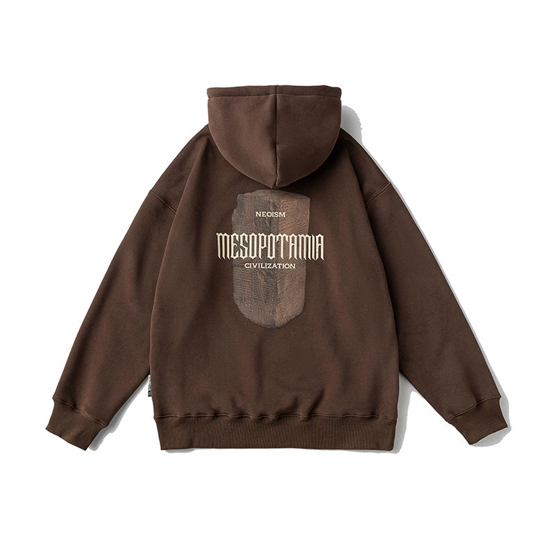 Unisex Winter Cotton Coat Vintage Loose and Warm Top