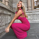 Women Dresses Autumn Sexy Backless Slim Fit Sling Dress