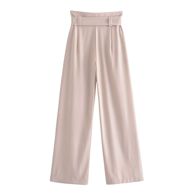 Women Sweatpants Bowknot Wide Leg Pants Autumn Straight Pants