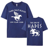 Custom Camp Half Blood 2-Sided T Shirt Percy Jackson Print