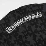 CHH Chrome Heart T Shirts Sanskrit logo embroidery fashion versatile loose T-shirt