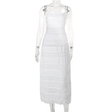 Women Dresses Suspenders Dress Spring Slim-Fitting Sheath Dress