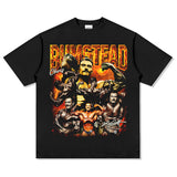Men's Vintage Boxer T-Shirt Vintage Chris Bumstead Printed Short Sleeve Cotton Men's T-Shirt