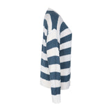 Women Knitted Sweater Autumn Long Sleeve Striped Sweater