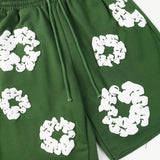 Denim Tears Shorts Foam Loose Casual Shorts