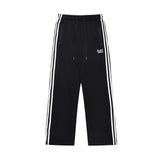 Men Sweatpants Sports Casual Pants Men Loose Straight Trousers