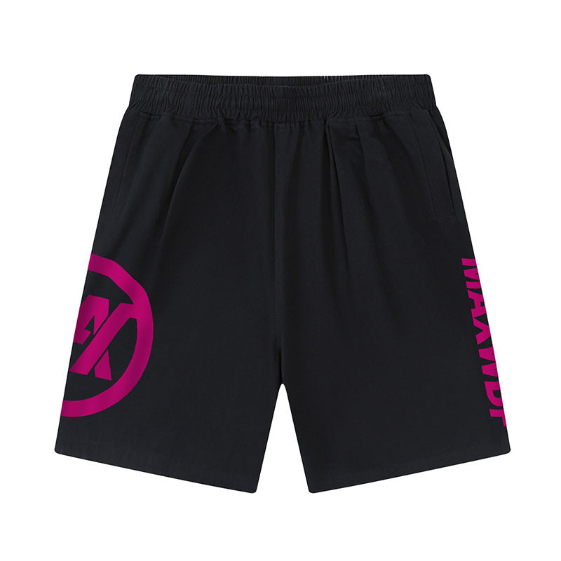 Men Shorts Printed Sports Shorts Loose Couple Leisure Cargo Shorts