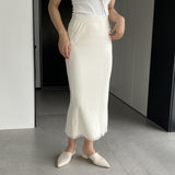 Women Knitted Skirt Fall/Winter Knitted Dress Tassel