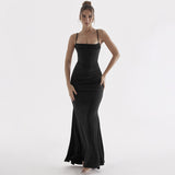 Women Dresses Suspenders Dress Sheath Dress