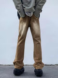 Men Jeans Slim Jeans Bootcut Pants Straight-Leg Pants