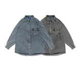 Unisex Hoodie Autumn Overlapping Pocket Jacket