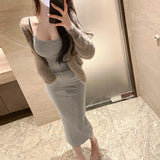 Women Dresses Suspenders Dress Hip Skirt
