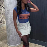Women T-shirt Summer Retro T-shirt Women's Loose Top