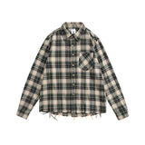Unisex Vintage Shirt Men's Loose