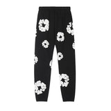 Denim Tears Outfit:Hoodie/Sweatpants (Separate Purchase Options) Loose Hooded Sweatshirt Casual Sweatpants