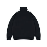 Unisex Jacket Autumn Sports Stand Collar Jacket Men's and Women's Same Style Top Loose Half Zipper Jacket