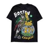 NBA T-Shirts Warren Lotas NBA Street Trend T-Shirt Sports Short Sleeve Top