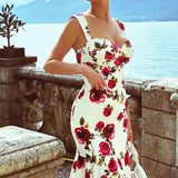 Women Dresses Summer Slim-Fit Sheath Dress Holiday Vest Dress