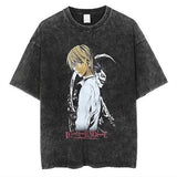 Men's Clothing Japanese Tshirt Anime Vintage T-shirt Death