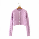 Women Sweater Knitwear Fall Winter Coat Knitted Cardigan