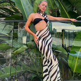 Women Dresses Summer Sexy Mesh Sleeveless Slim Fit Dress