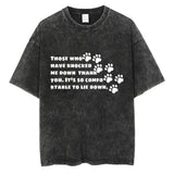 2024Summer Streetwear Print T-shirt Gothic Y2k T-shirts