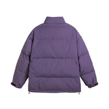 Unisex Winter Cotton Coat White Duck down Jacket