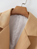 Women Suits Cropped Long Sleeve Suit Jacket