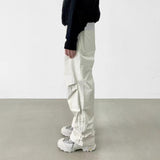 MIJKO Mens Vintage Pants MIJKO Men's Women's Epide Nylon Casual Sports Pants