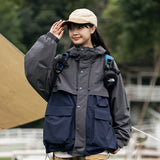 Unisex Jacket Autumn Outdoor Work Clothes Hooded Jacket