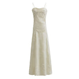Women Dresses Summer Sling Dress Butterfly Texture Sexy Dress (Xds0414)