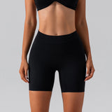 Women Yoga Sports Shorts Stretch Tight Workout Shorts