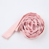 Women Dress Fall/Winter Pink V-neck Dress