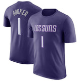 NBA T-Shirts NBAT Shirt Suns Durant Booker Paul Basketball Shirt Short Sleeve