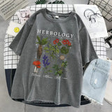 2024Gothic Herbology Harajuku Y2k Street Top Lady Cute