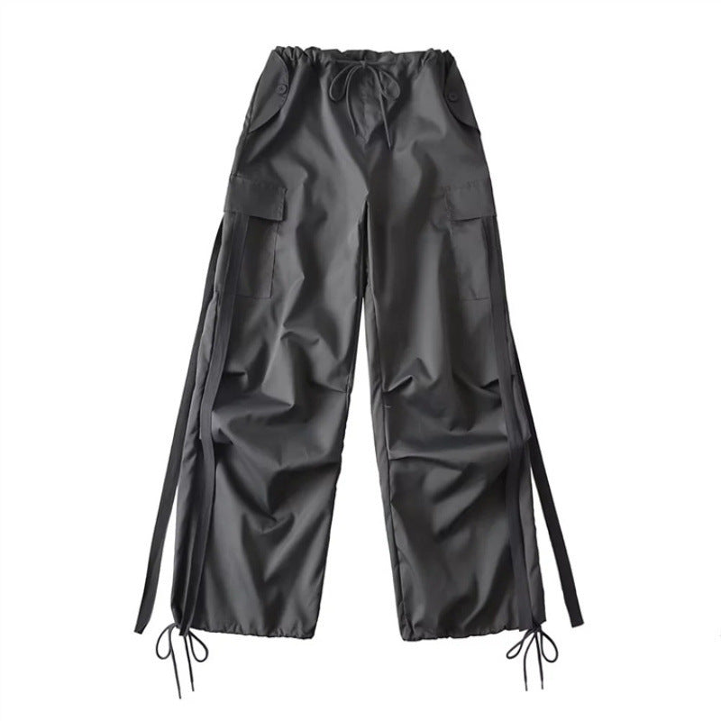 Women Sweatpants Casual Trousers Autumn Ankle-Tied Overalls
