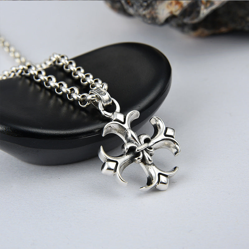 Chrome Hearts Necklace Men's and Women's Cross Necklace