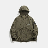 Unisex Jacket Autumn Windproof Hood Coat