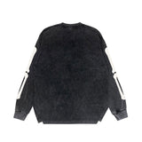 Amiri Long-Sleeve Shirt Bone Print Vintage Long Sleeve T-shirt
