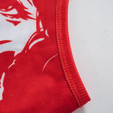 Women T-shirt Summer round Neck Pullover Sleeveless Portrait Top Vest