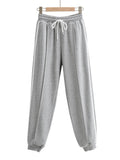 Women Sweatpants Autumn Sweatpants Women Loose Tappered Casual Sports Trousers