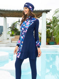 Muslim Bathing Suits Muslim Swimwear Printed Women Swimsuit Women Beach Swimsuit Burkini