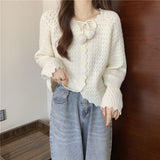 Women Knitwear Sweater Coat Knitted Cardigan