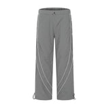 Men Sweatpants Casual Sports Pants Men's Baggy Pants-Foot Drawstring Jogger Pants Street