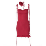 Women Dresses Summer Sexy Backless Dress