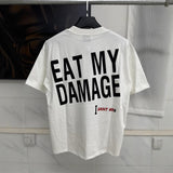 Mens T-shirts Saint Mxxxxxx MX6 Saint 25SS Printed Vintage Short Sleeve T-Shirt