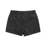 Women Shorts Zipper Removable Short Culottes
