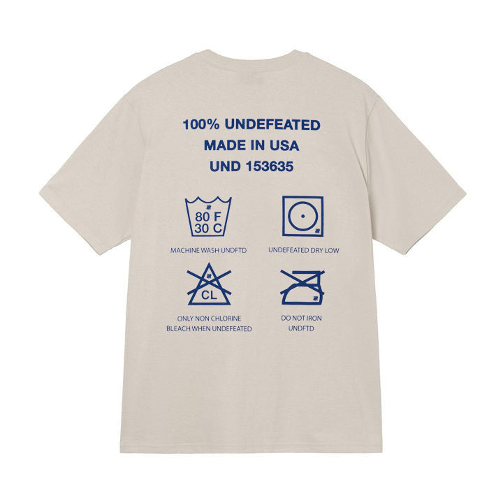 UNDEFEATED T Shirts Crew Neck Men's and Women's Loose